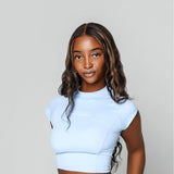 HIGH NECK CROP TOP bodywerkz 