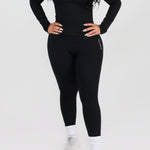 HIGH WAISTED YOGA PANTS bodywerkz S Black 