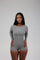 LONG SLEEVE VBACK ROMPER bodywerkz 